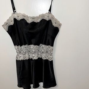 Silk lingerie cami